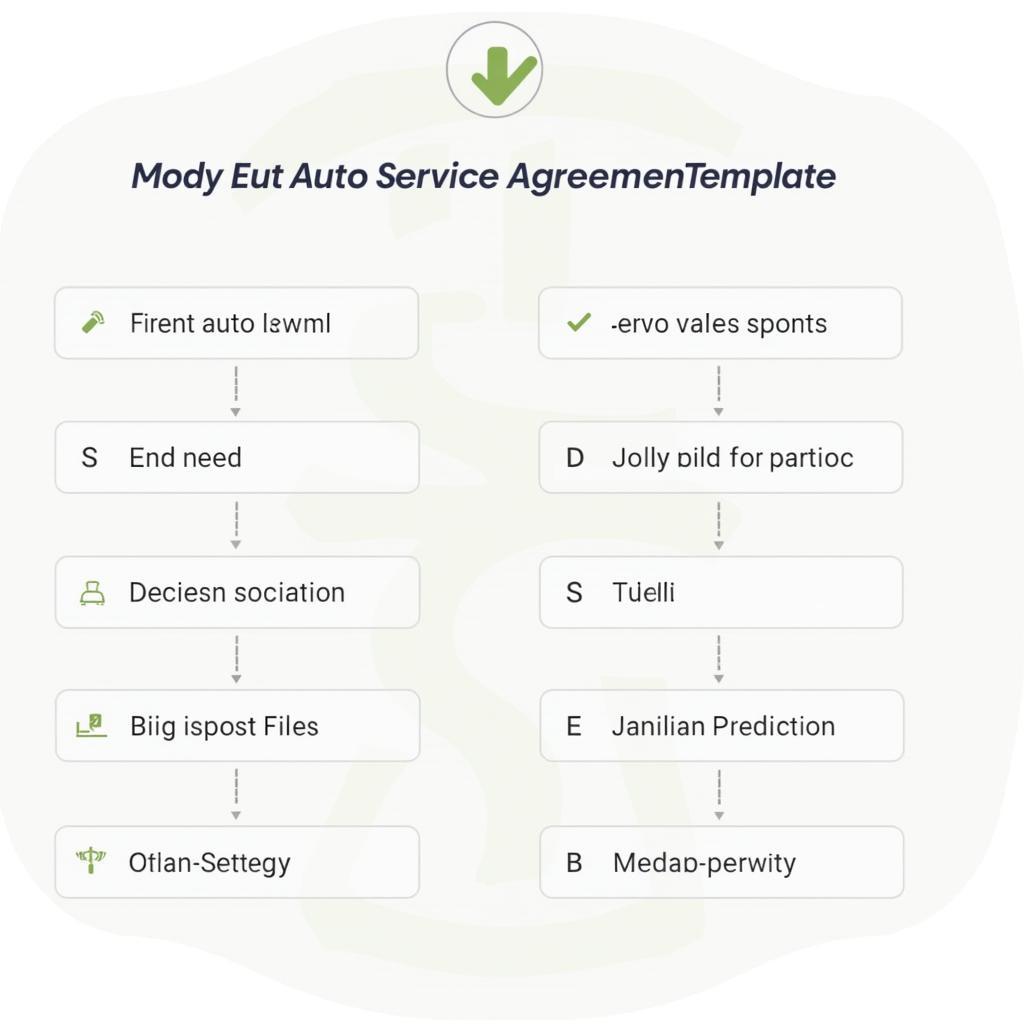 Modifying Auto Service Agreement