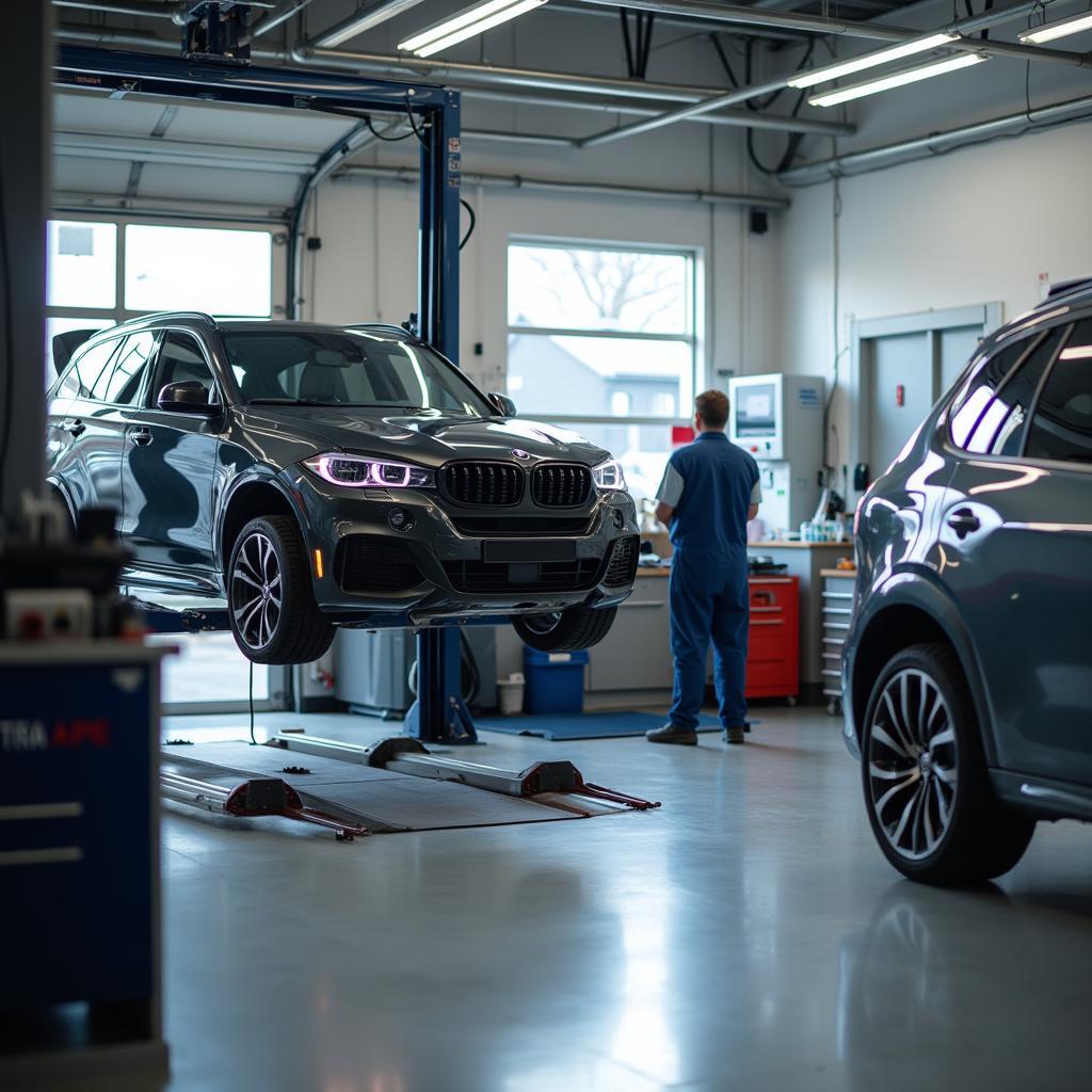 Modern Auto Repair Shop in Montfort