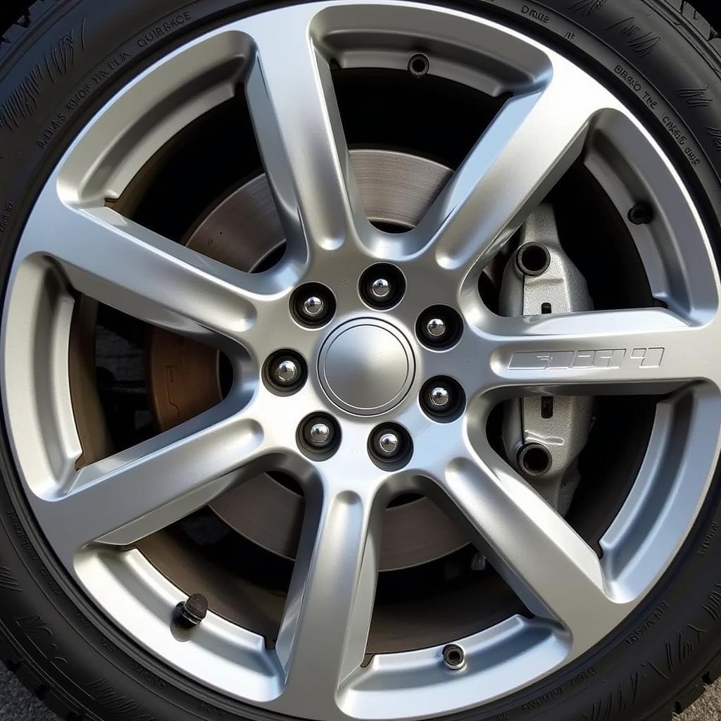 New Alloy Wheel Replacement for Damaged Rim