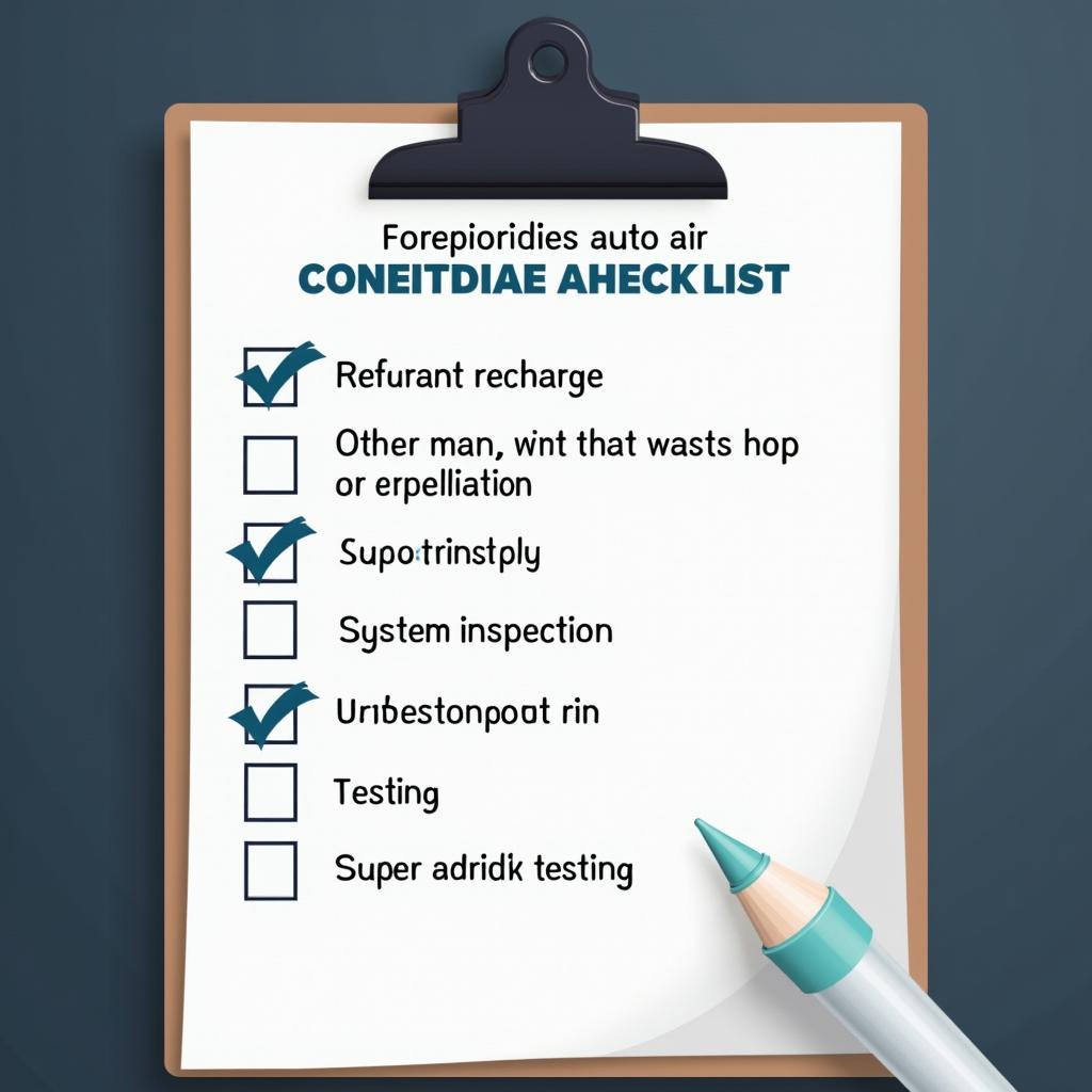 Newcastle Auto AC Service Checklist