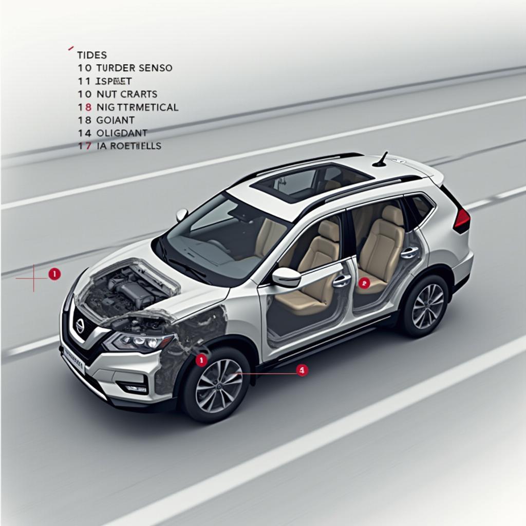 Crash Sensors in 2019 Nissan Rogue