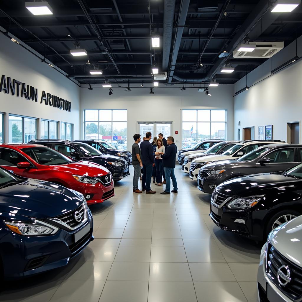 Modern Car Dealership in North Arlington