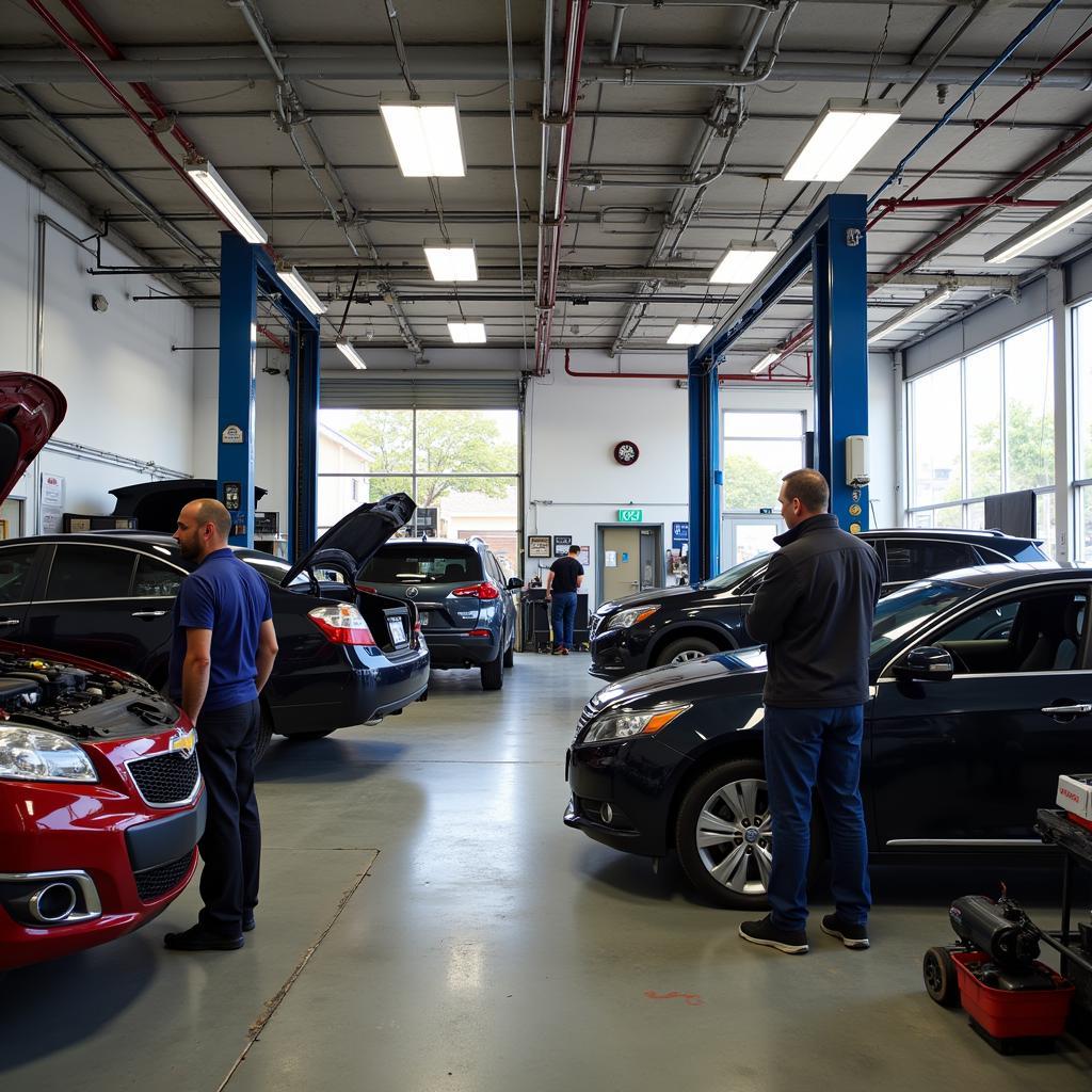 North Miami Auto Repair Shop in Action