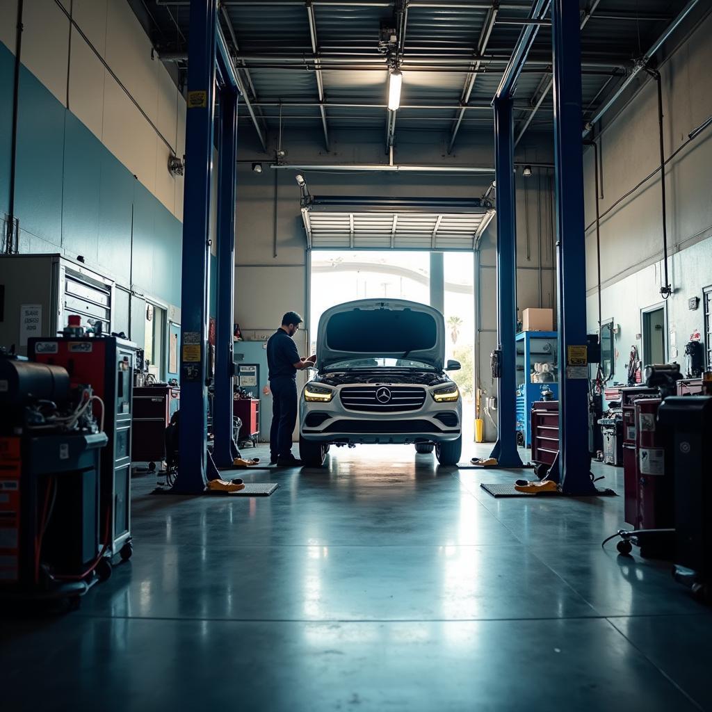 Modern Auto Repair Shop in North Scottsdale