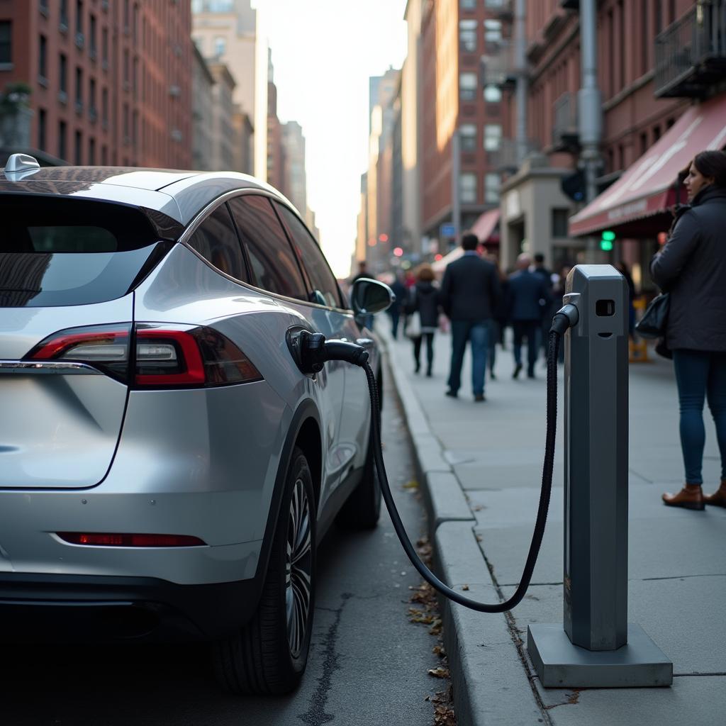 Electric Car Charging in NYC