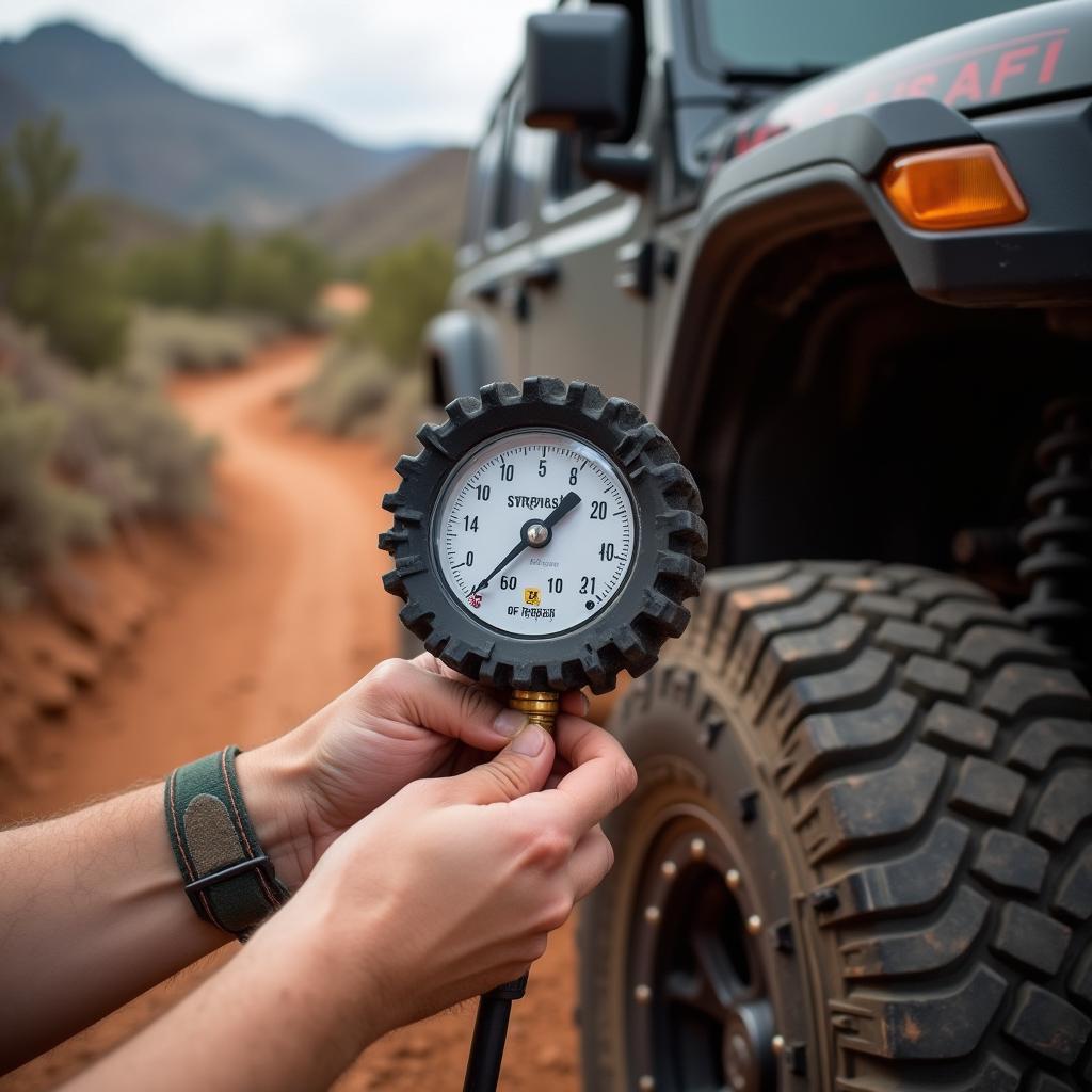  Adjusting Tire Pressure for Off-Roading