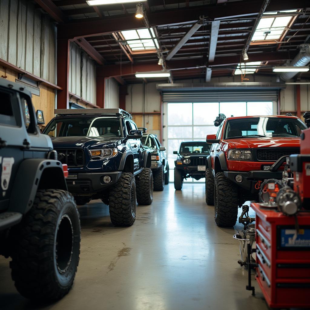 Off-Road Vehicle Repair Shop