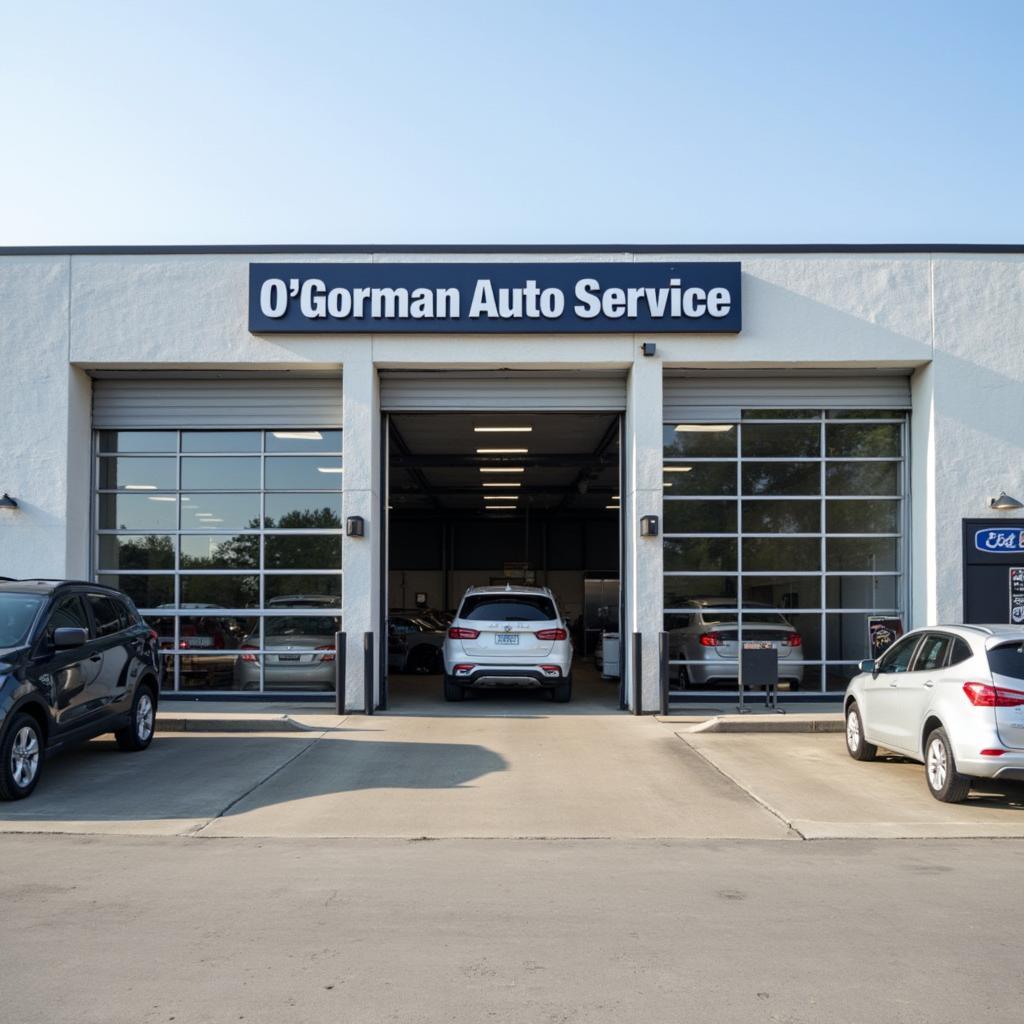 O'Gorman Auto Service Shop Front