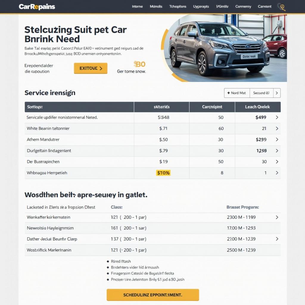 Online Car Repair Booking Platform in Germany