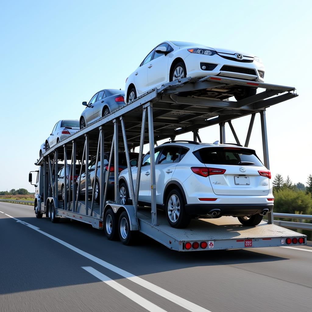 Open Car Transport in Jackson, MS