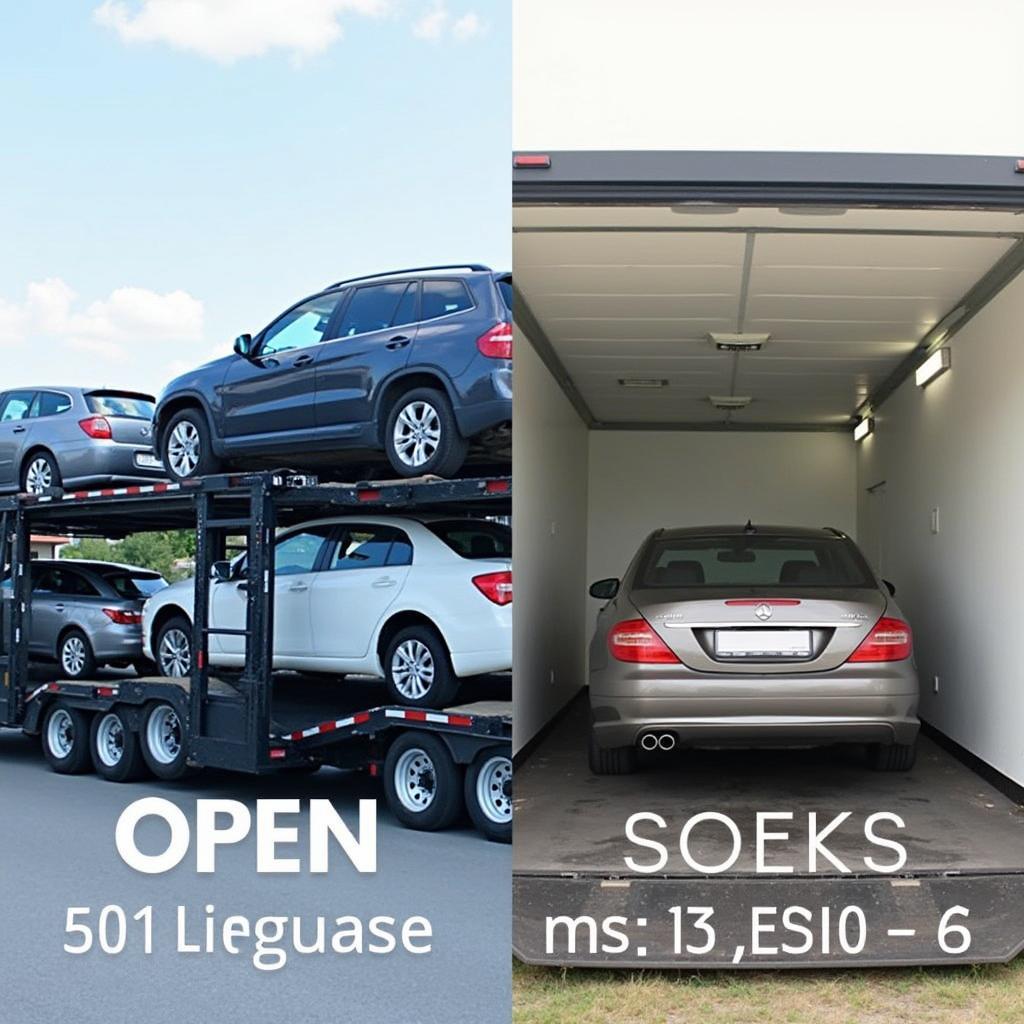 Open vs. Enclosed Car Transport