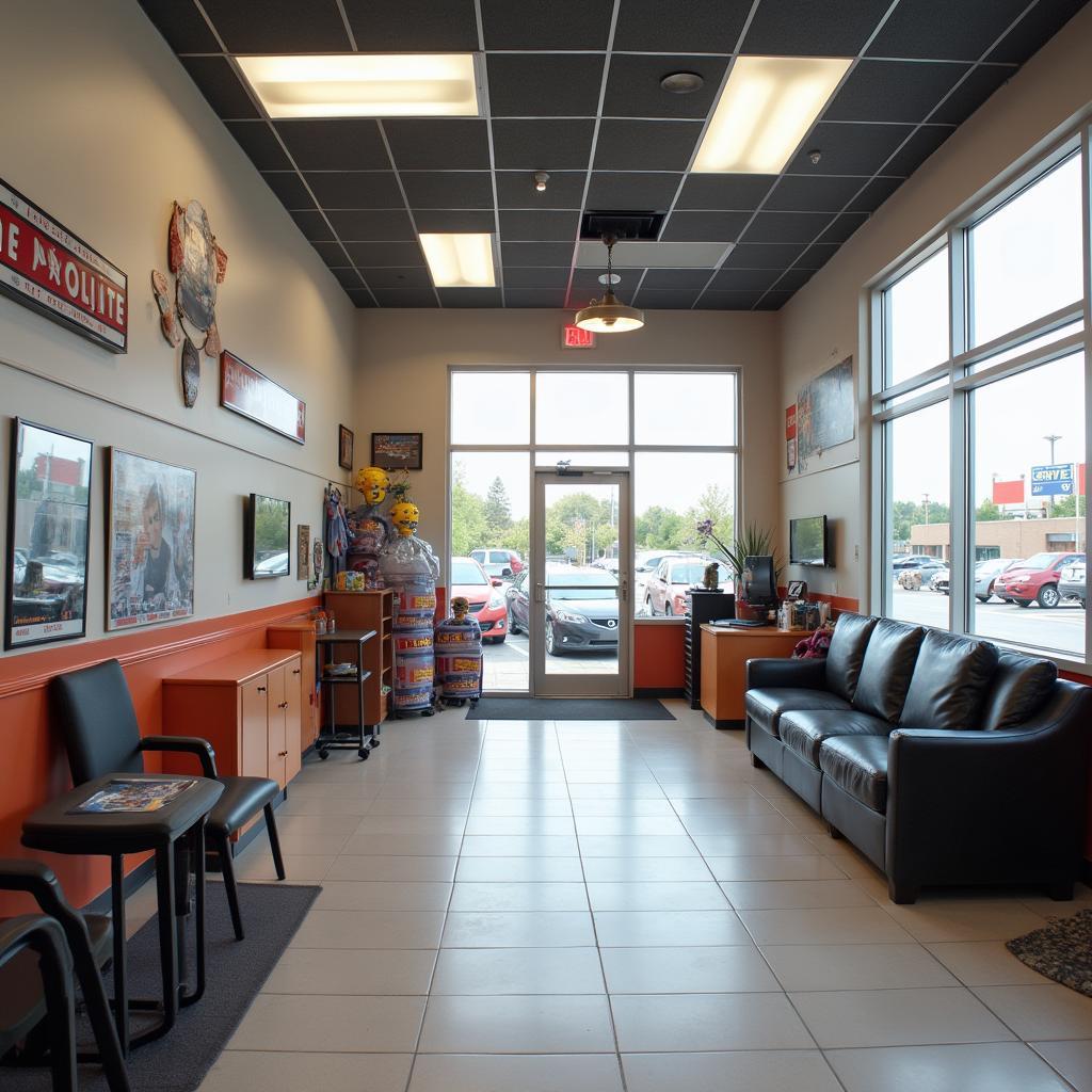 O'Reilly Auto Service Waiting Area