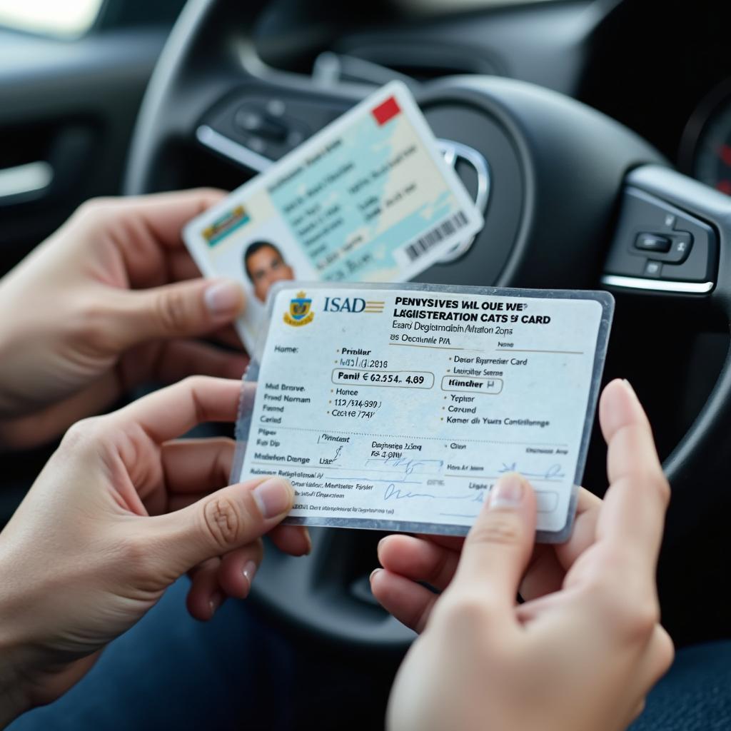 Pennsylvania Vehicle Registration Documents