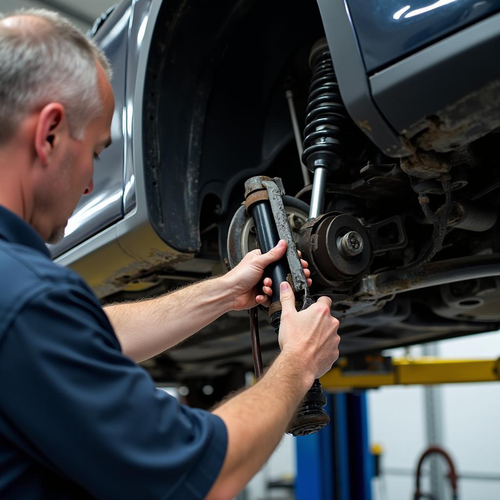 Peugeot suspension repair