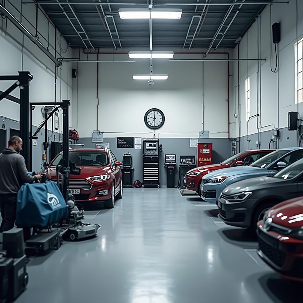 Modern Auto Service Center in the Philippines