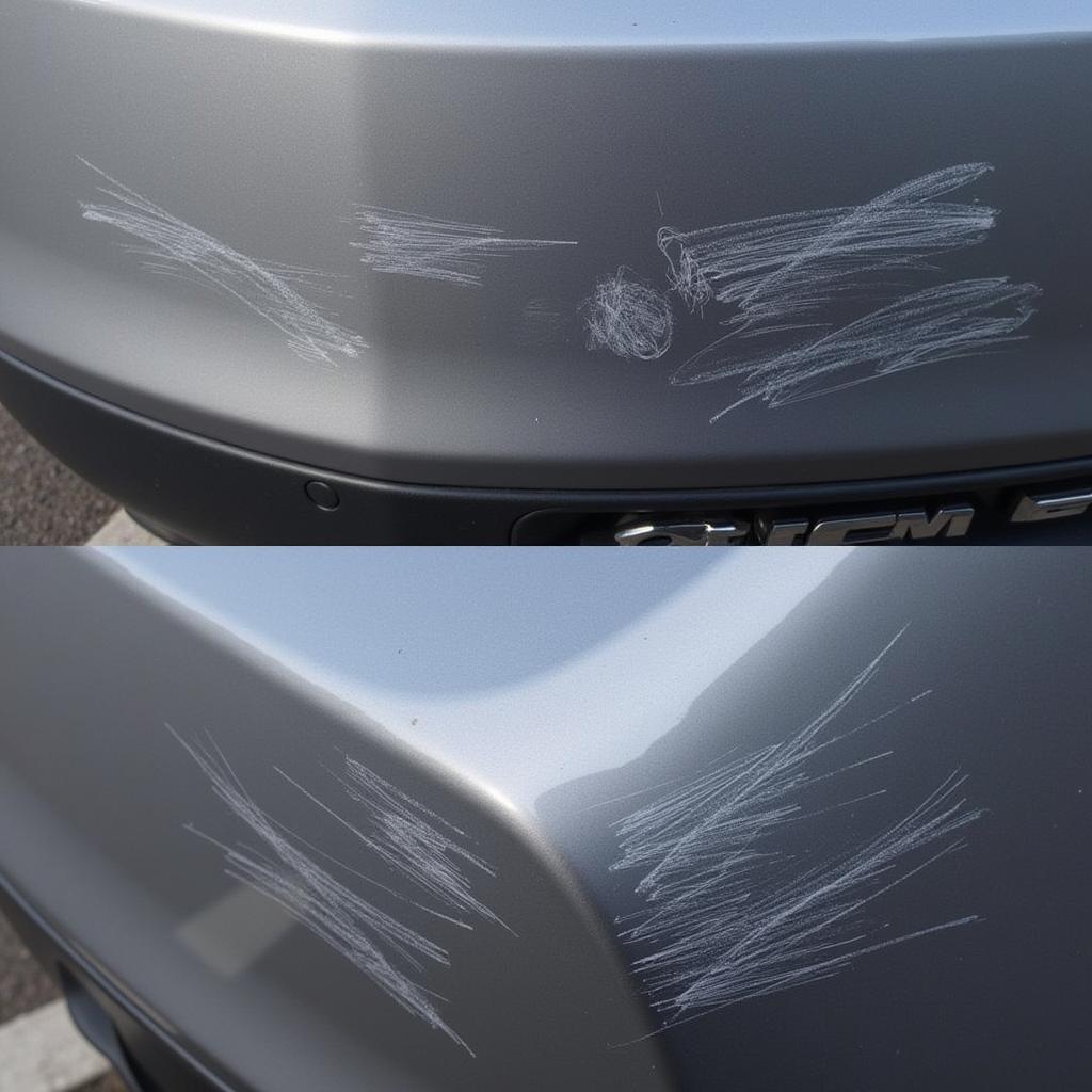 Car Bumper Scratches