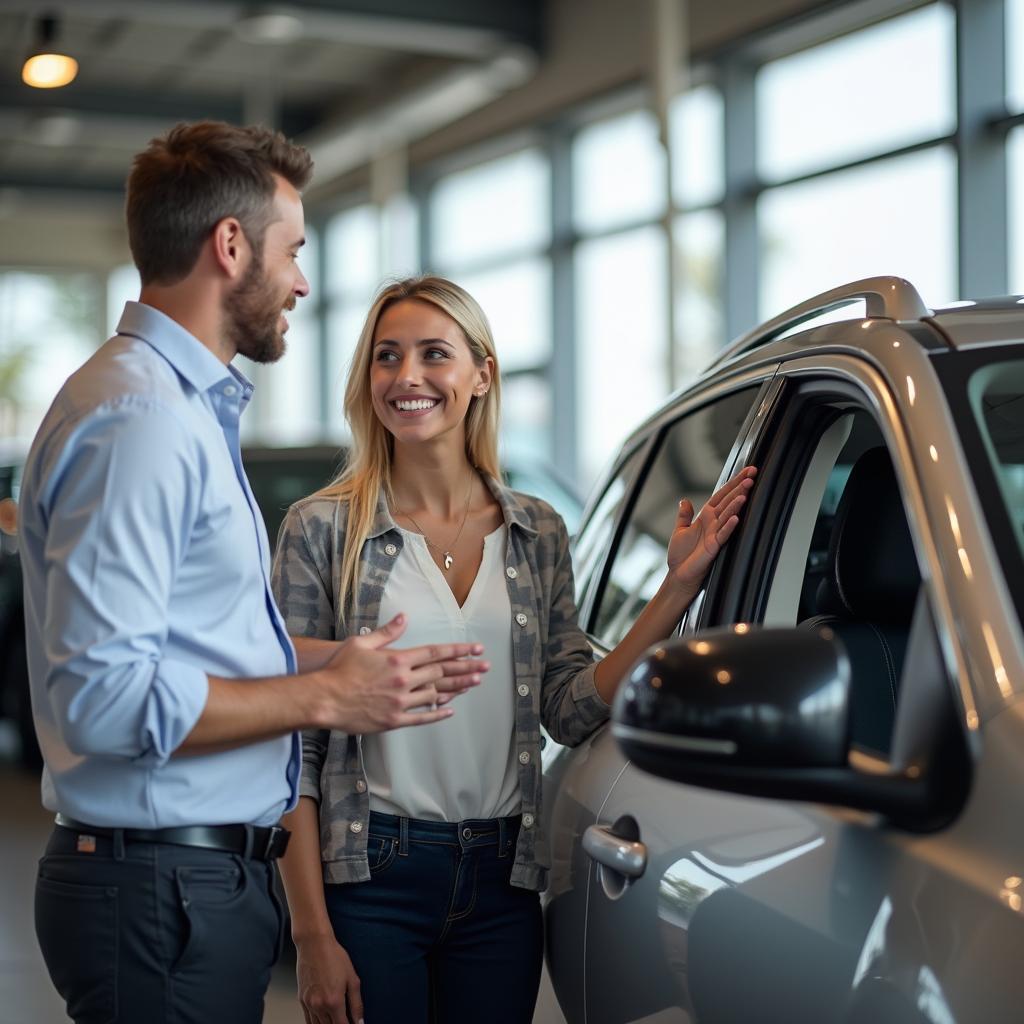 Positive Customer Interaction at Dealership