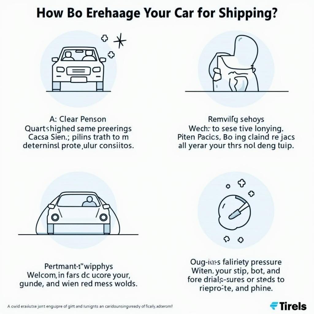 Steps to prepare your car for shipping