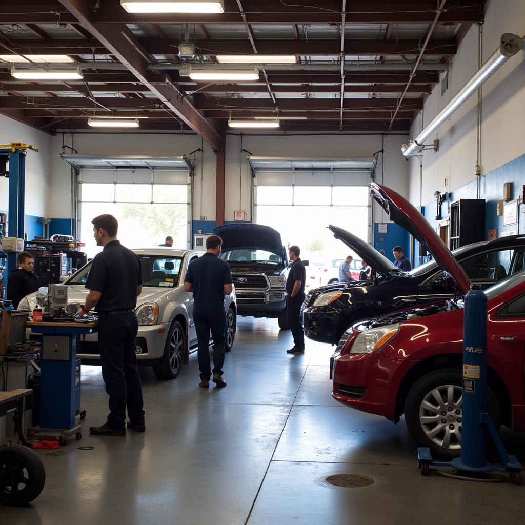 Prescott Valley Auto Repair Shop in Action