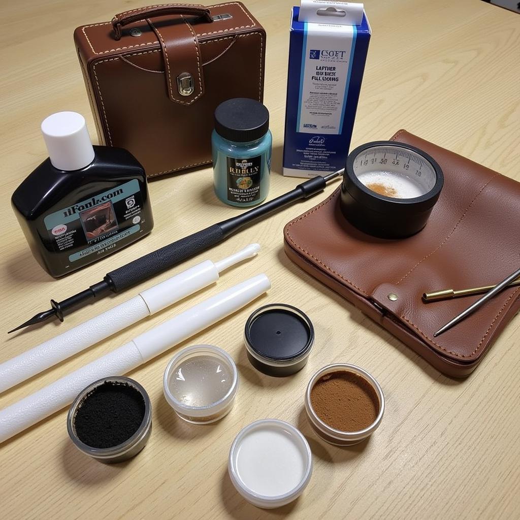 Professional Leather Repair Tools and Materials