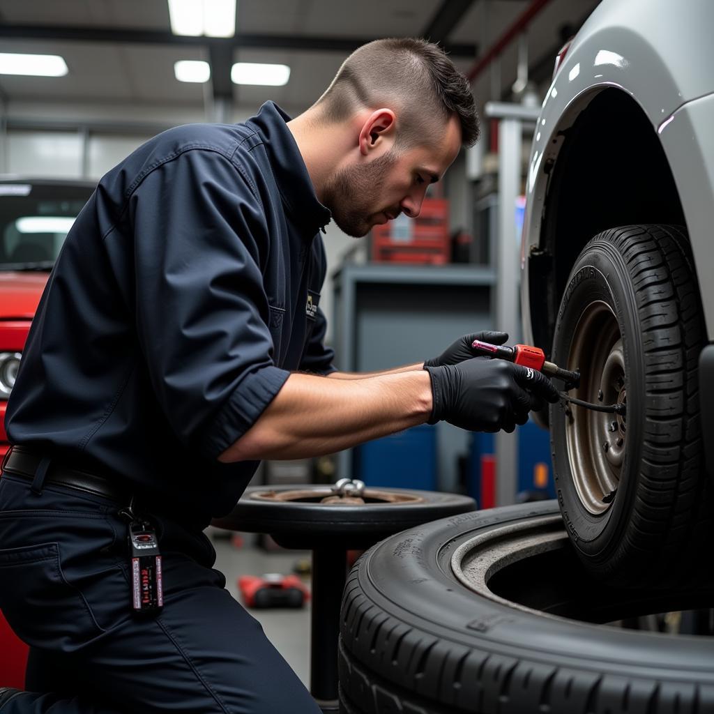 Professional Tubeless Tyre Repair