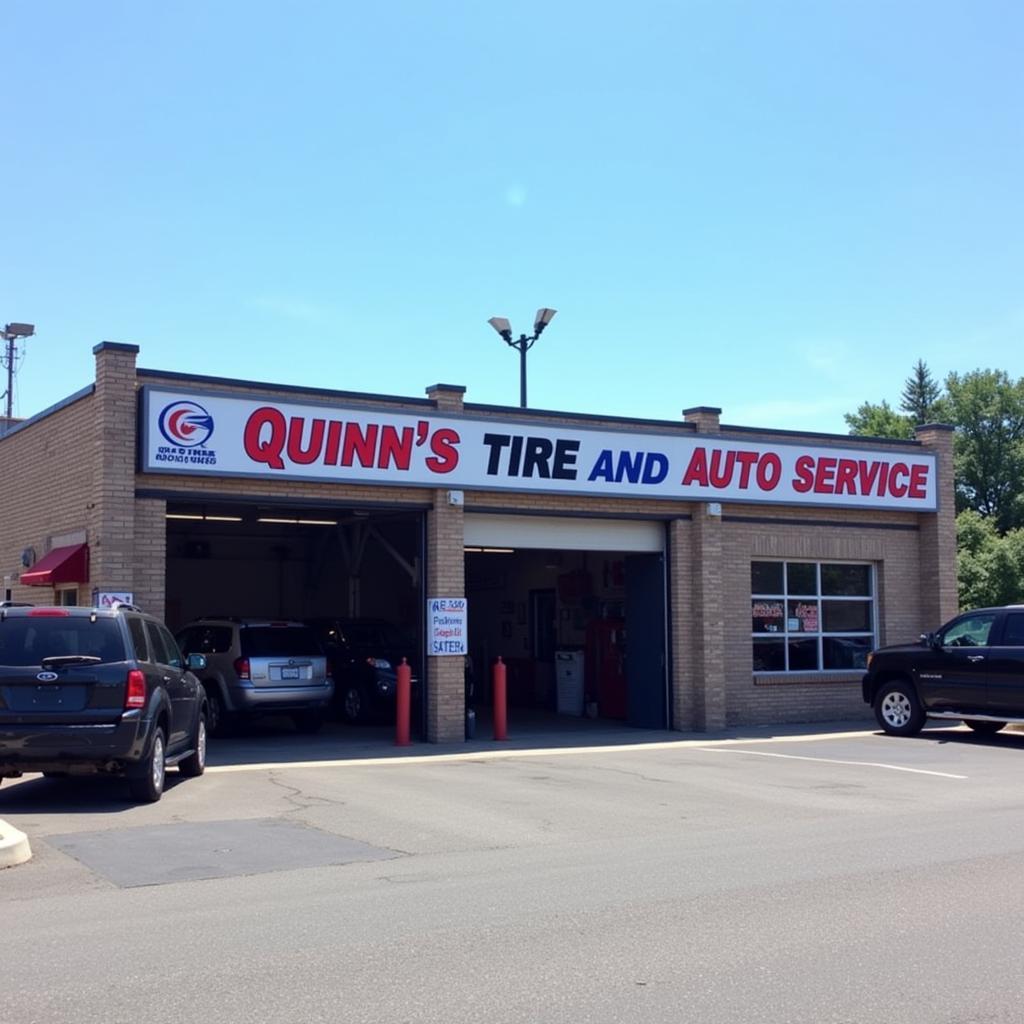 Quinn's Tire and Auto Service Inc. Building Exterior