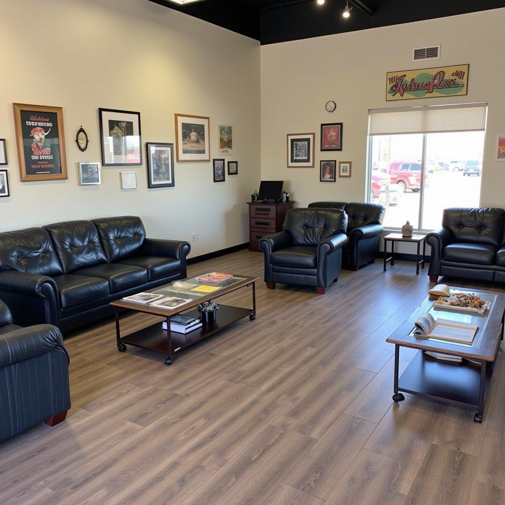 Quinn's Tire and Auto Service Inc. Customer Waiting Area