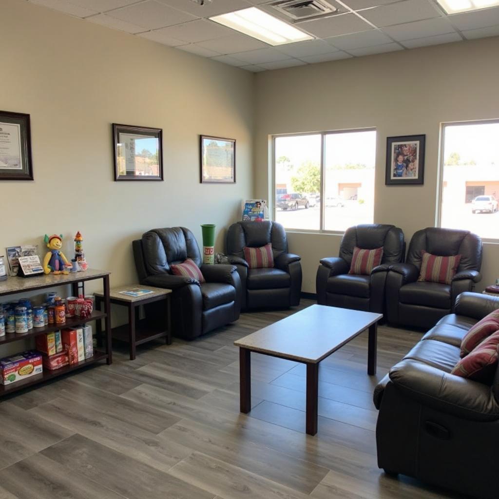 Redhawk Auto Service Waiting Area