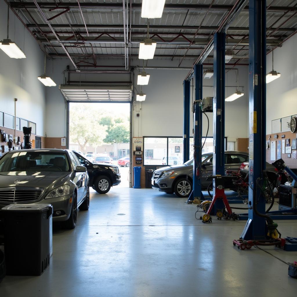 Modern and well-equipped auto service shop in Redlands