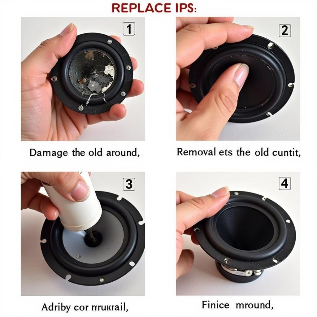 Replacing a Car Speaker Surround