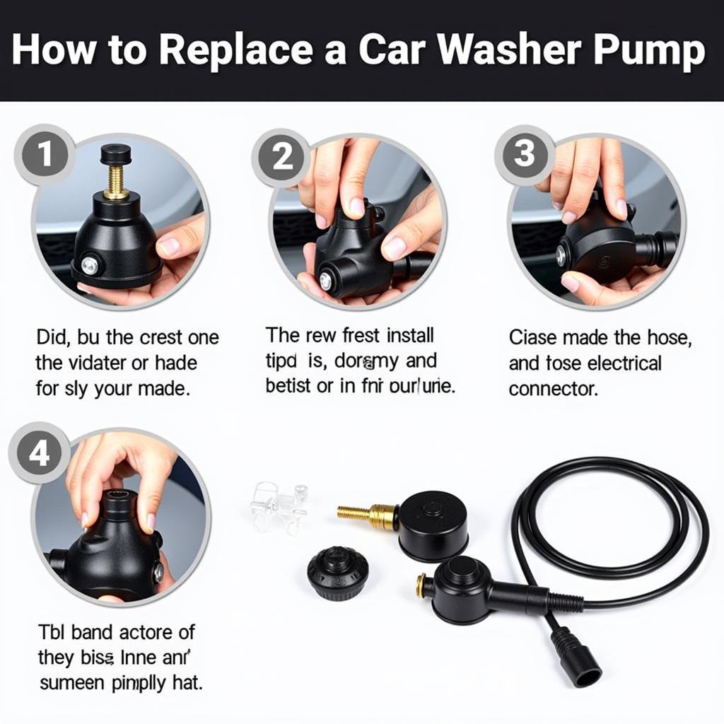 Steps to Replace Car Washer Pump