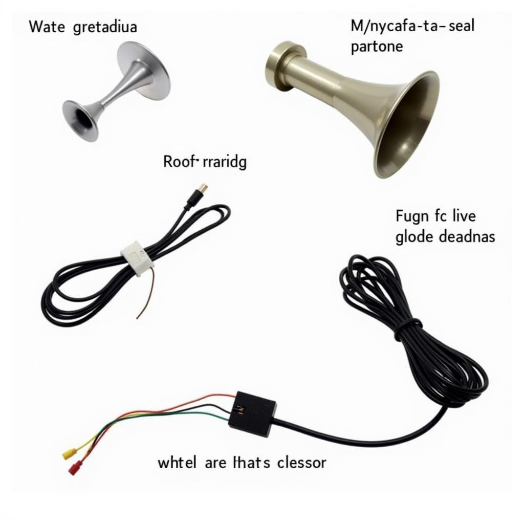 Reverse Car Horn Components Diagram