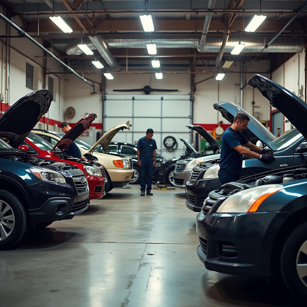 Ridgefield Auto Repair Shop in Action