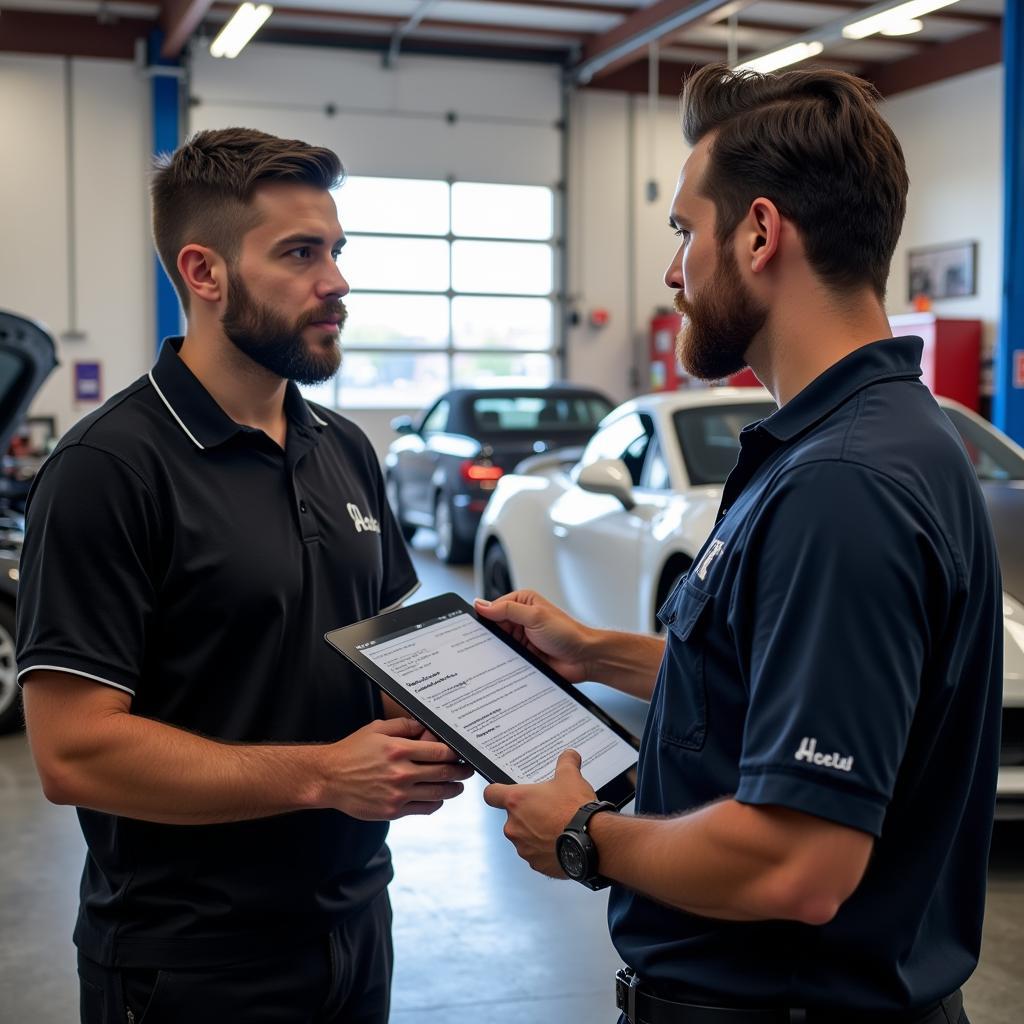 Customer Interaction at Rolf's Auto Service