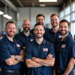 Ron's Auto Service team