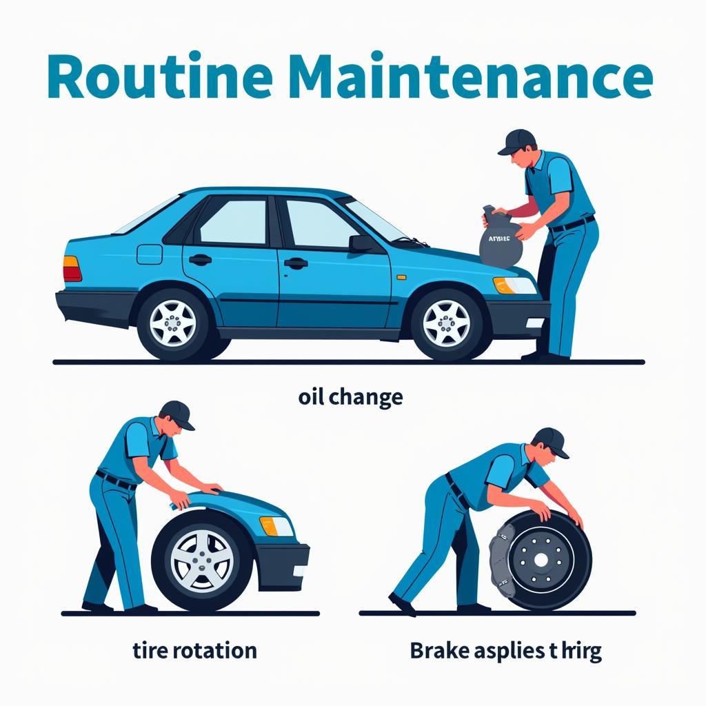 Routine Auto Maintenance Services: Oil Change, Tire Rotation, and Brake Inspection