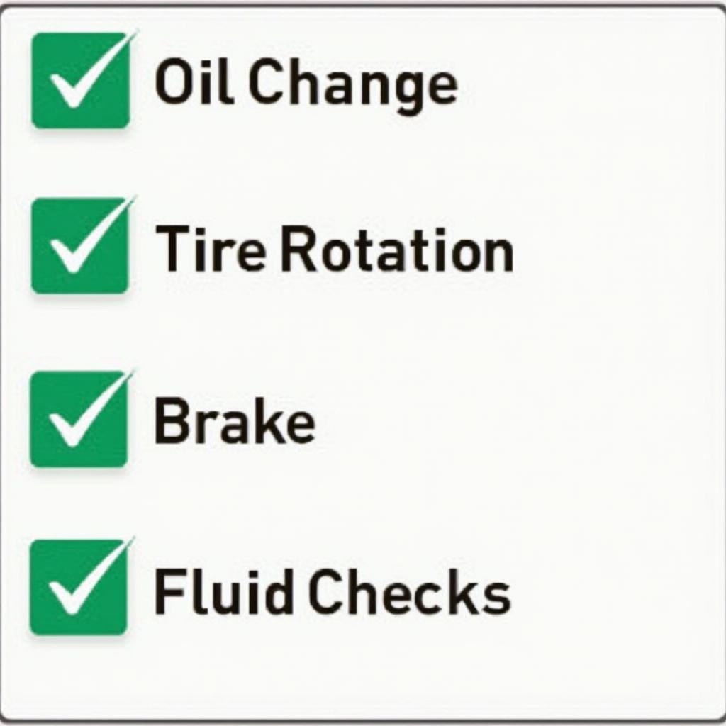 Routine Car Maintenance Checklist