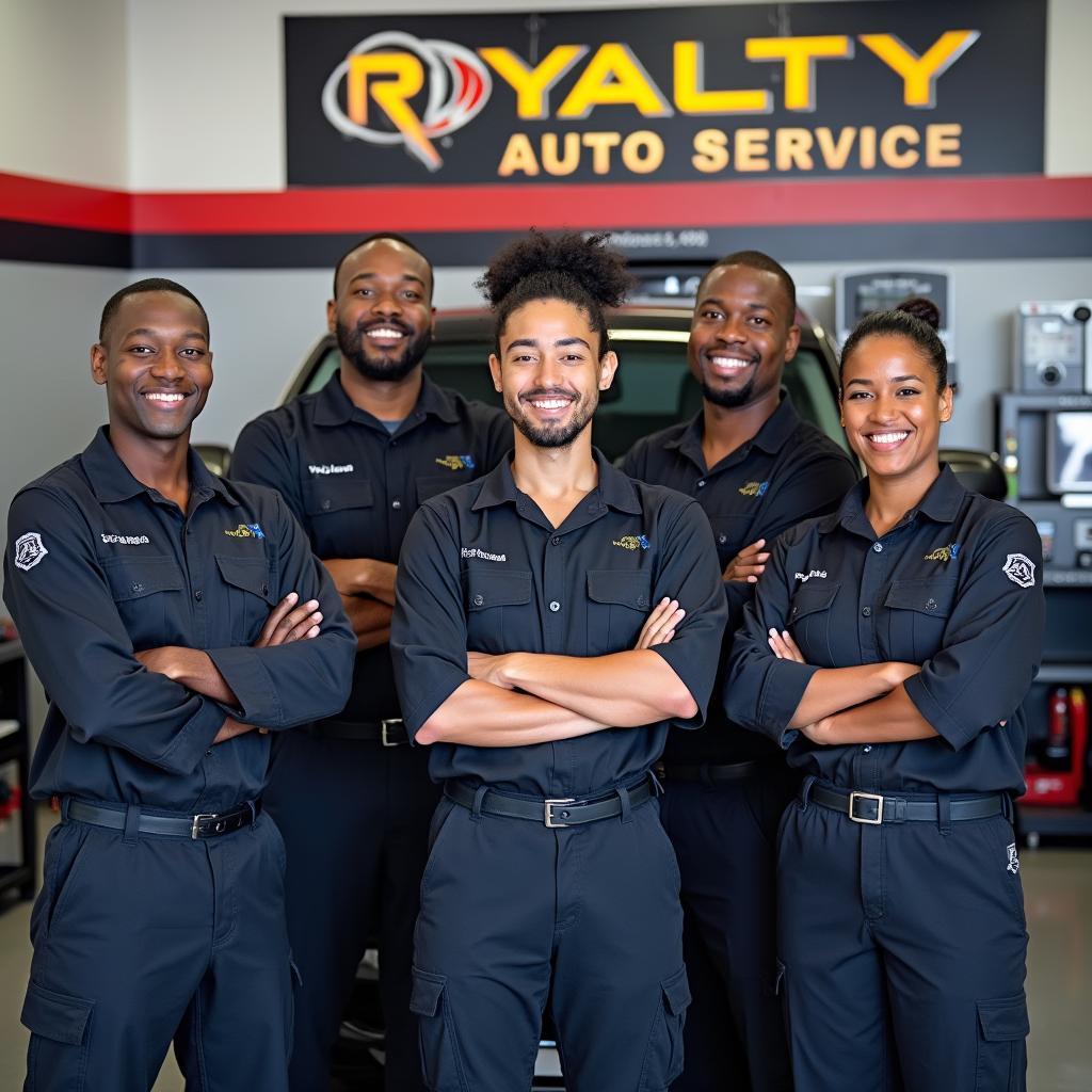 Royalty Auto Service Kingsland GA Team