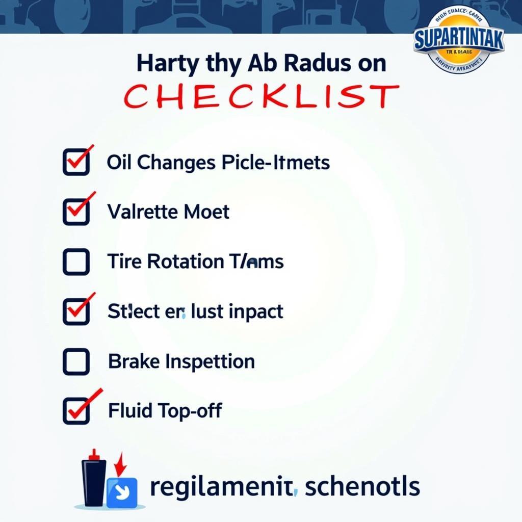 Sacramento Auto Maintenance Checklist