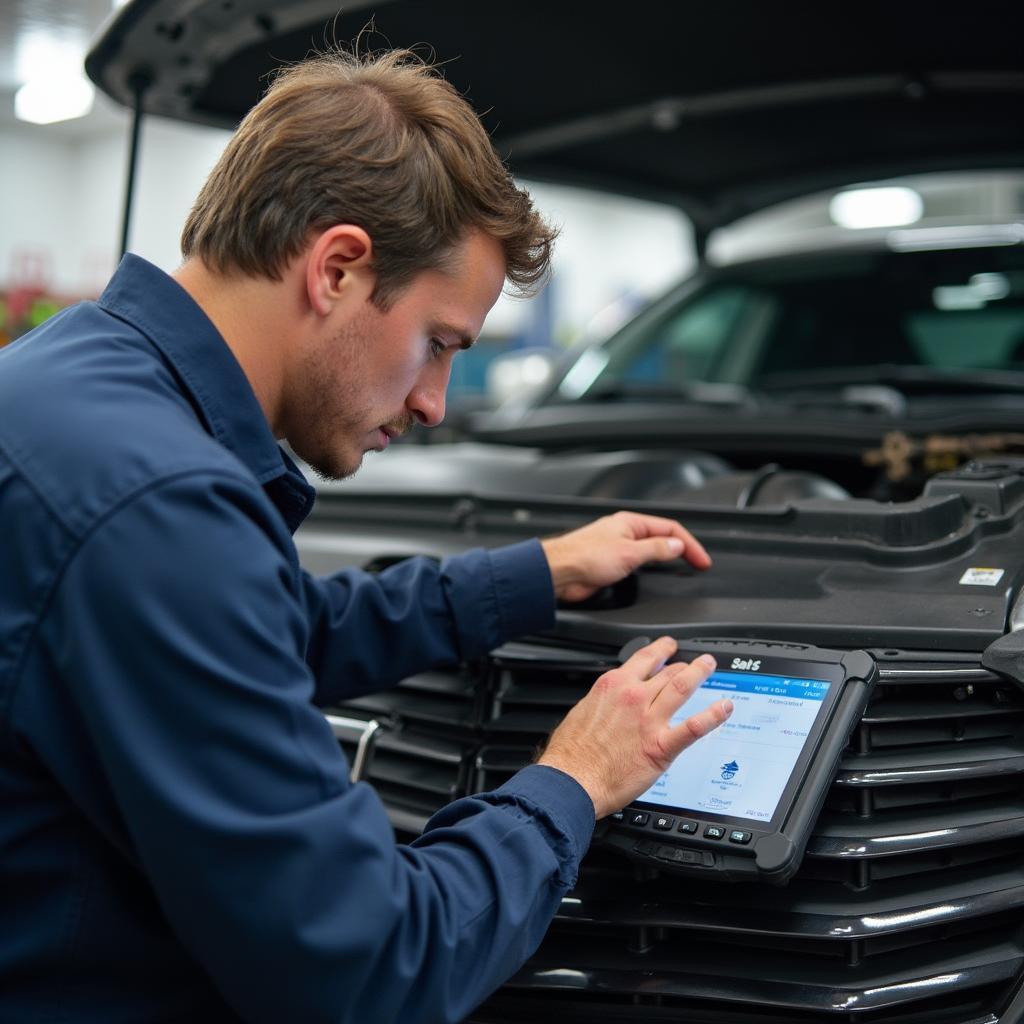 Skilled Technicians at Work at Sal's Westheimer Auto Service