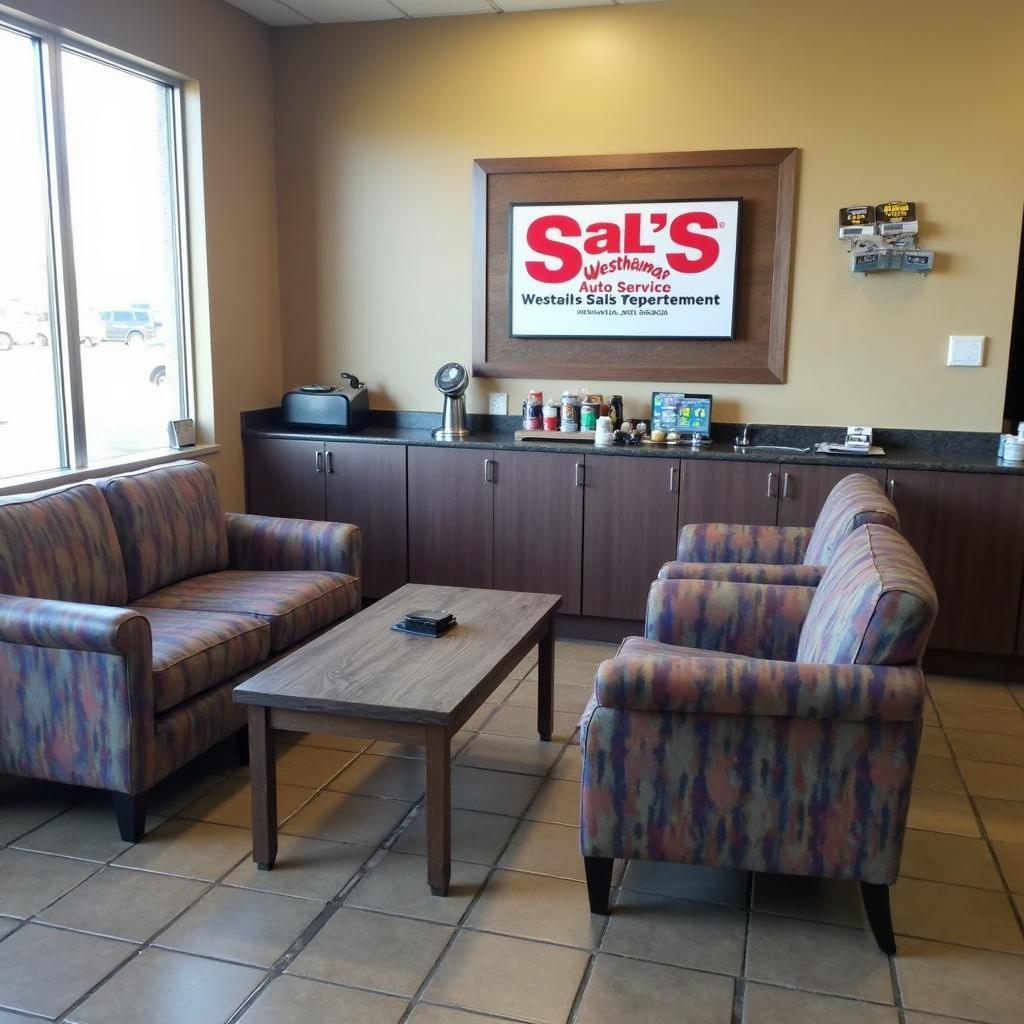 Comfortable Waiting Area at Sal's Westheimer Auto Service