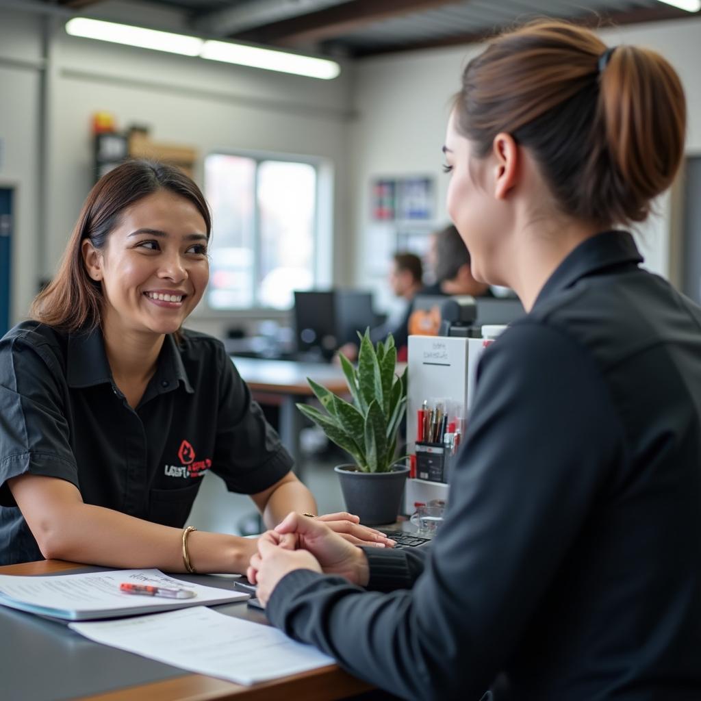 Welcoming Customer Service at Santiago's Auto & Truck Services