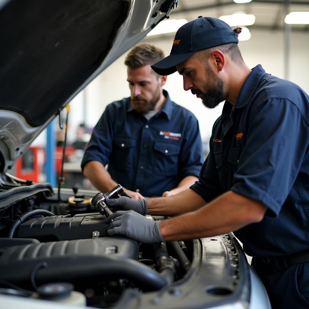 Skilled Mechanics at Santiago's Auto & Truck Services