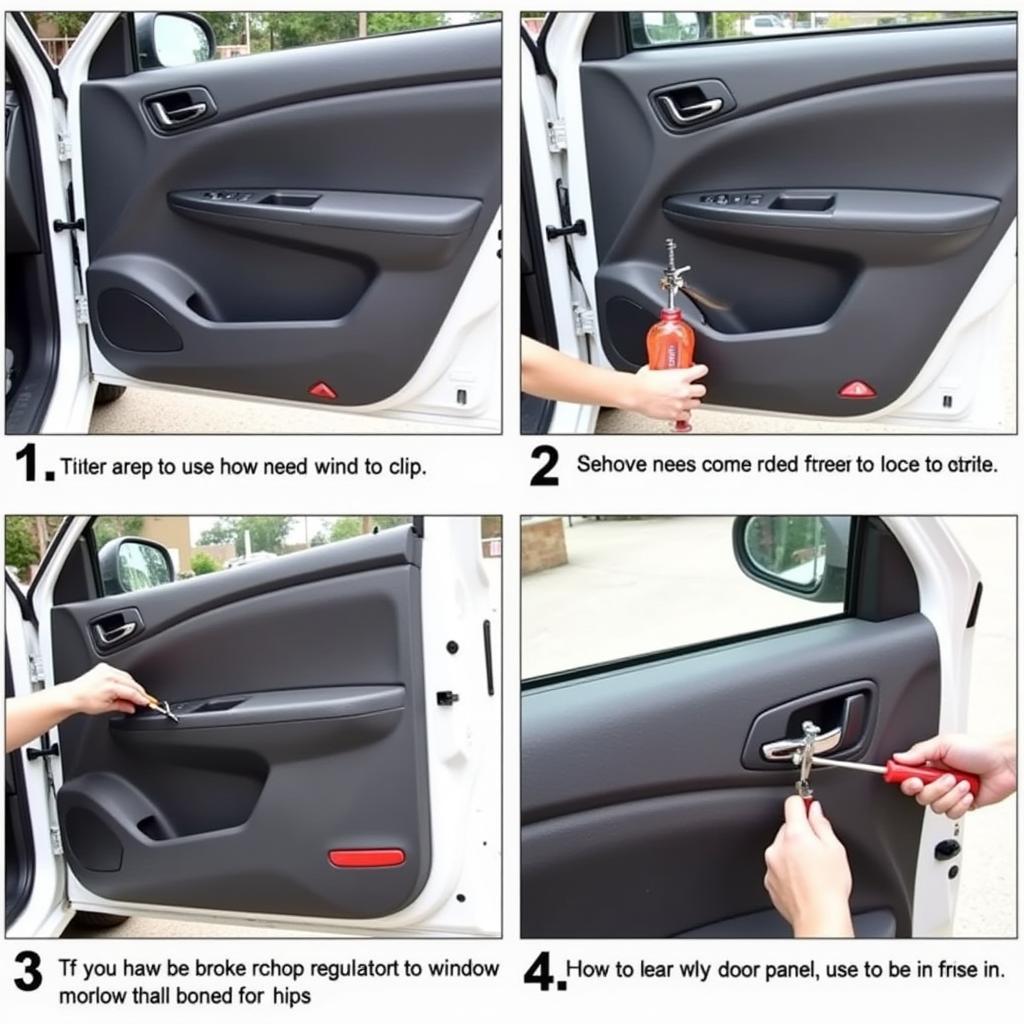 Removing the Santro Window Regulator