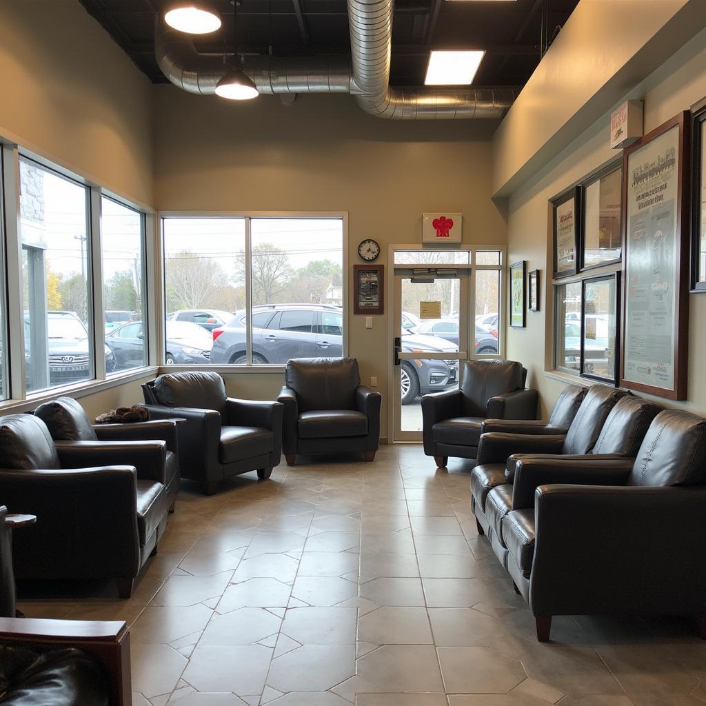 Comfortable Waiting Area at Schneider's Auto Repair