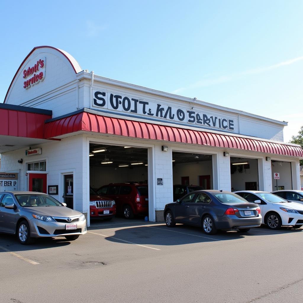 Scott's Auto Service Building Exterior