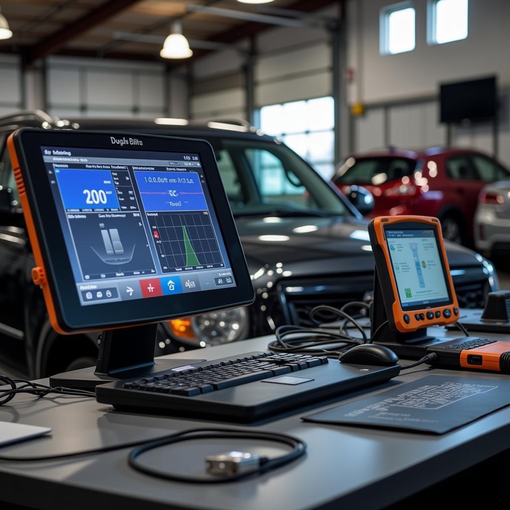 Advanced Diagnostic Equipment in a Scottsdale Auto Repair Shop