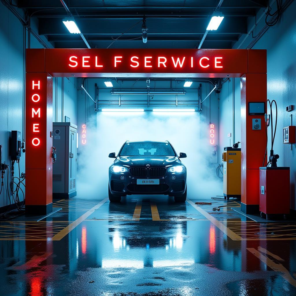 Self-Service Car Wash Bay