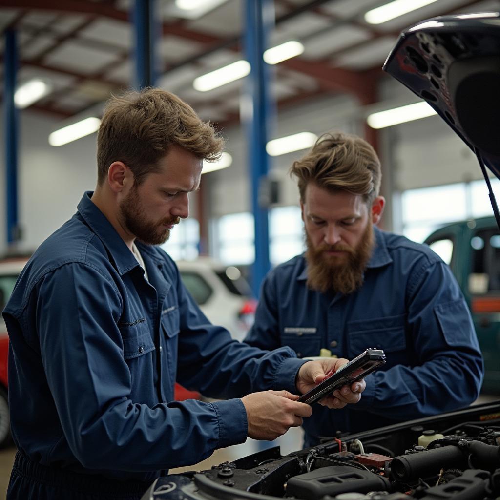 Skilled Mechanics at South Main Auto Service