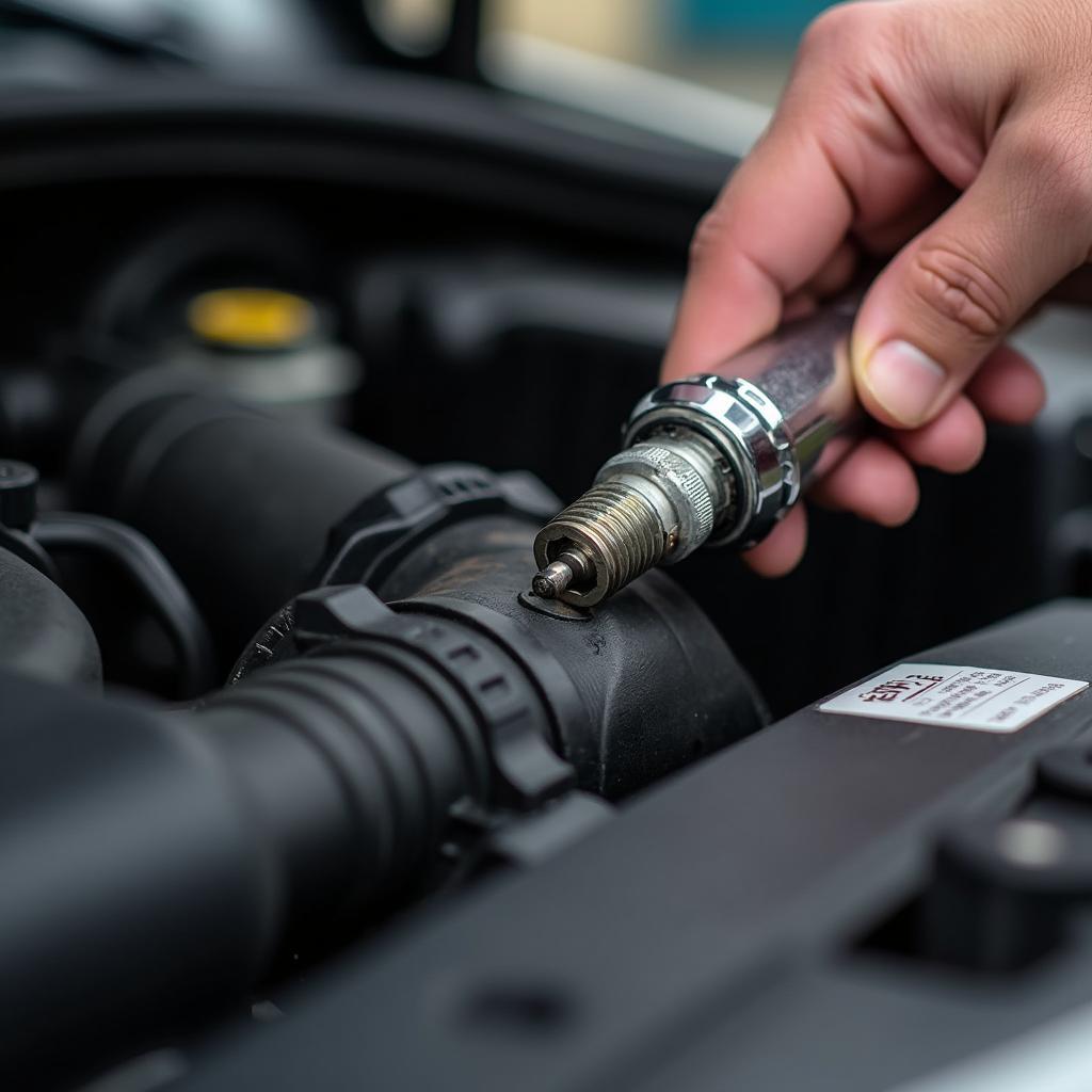 Replacing Worn Spark Plugs